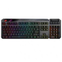 Asus ROG CLAYMORE II Modular TKL Mechanical With ROG RX Opitcal Mechanical Blue Switch Gaming Keyboard