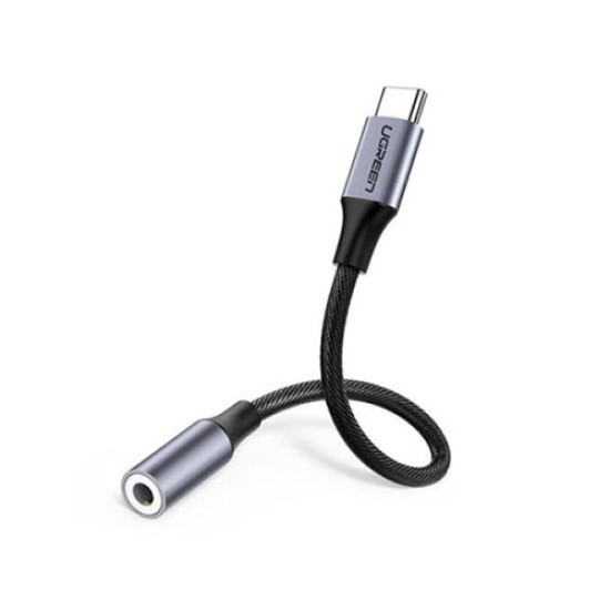 UGREEN AV142 USB Type-C to 3.5mm Female Cable Converter 10CM #30632