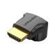 VENTION AIOB0 HDMI 90 Degree Male to Female Adapter