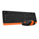 A4TECH FG1010 Wireless Keyboard Mouse Combo with Bangla