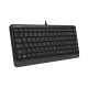 A4TECH FK11 USB Mini Keyboard With Bangla Black