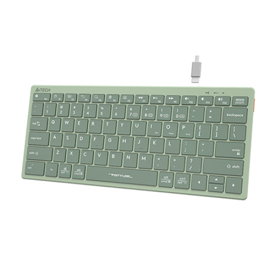 A4TECH Fstyler FBX51C Rechargeable Bluetooth & 2.4G Wireless Keyboard