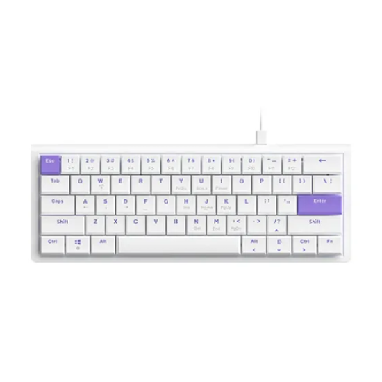 AJAZZ NKL61 Wired Low Profile Red Switch Mechanical Keyboard AJAZZ NKL61 Wired Low Profile Red Switch Mechanical Keyboard