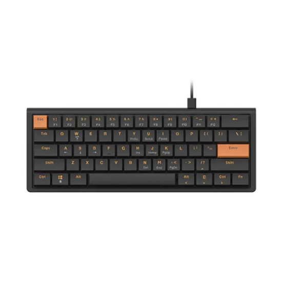 AJAZZ NKL61 Wired Low Profile Red Switch Mechanical Keyboard AJAZZ NKL61 Wired Low Profile Red Switch Mechanical Keyboard