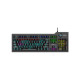 AULA F2063 Wired Mechanical Multi-Functional RGB Gaming Keyboard