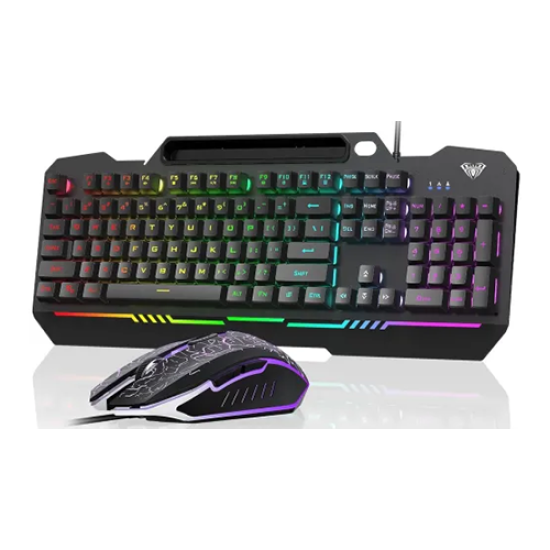 AULA T102 RGB Keyboard & Mouse Gaming Combo