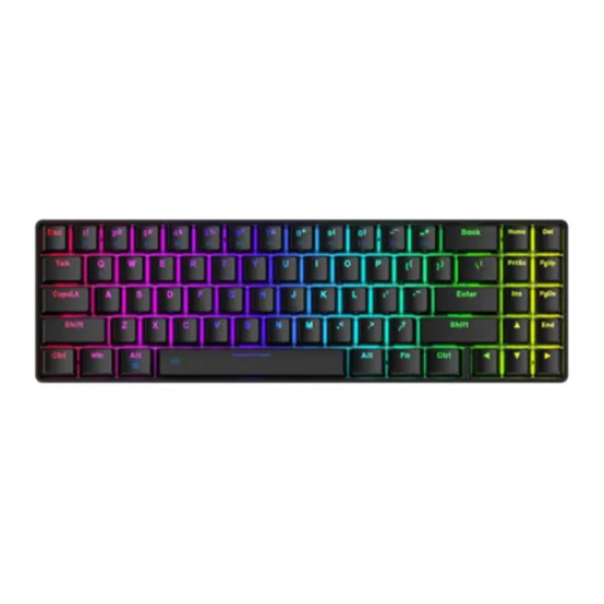 Dareu EK871 GTR RGB Hot Swappable Wireless Blue Switch Mechanical Keyboard
