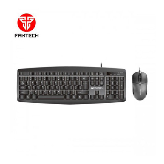 Fantech KM100 USB Keyboard Mouse Combo Black