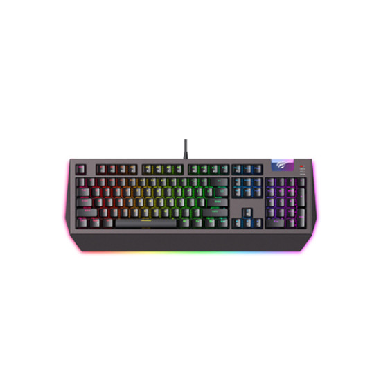 Havit KB872L RGB Backlit Multi-Function Blue Switch Mechanical Gaming Keyboard