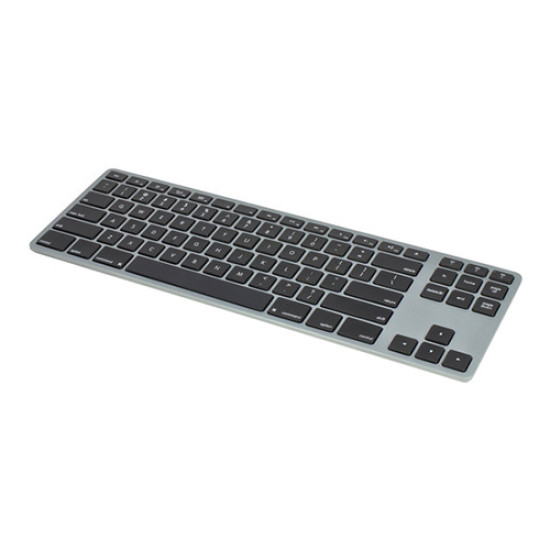 Matias Wireless Aluminum Tenkeyless Keyboard for Mac (Space Gray)