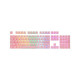 Redragon A130 Pudding 104 Keys Standard Doubleshot PBT Keycap Set