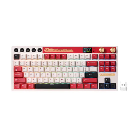 Royal Kludge M87 Beige Switch Mechanical Keyboard