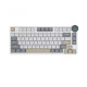 Royal Kludge N80 Low-Profile Tri-Mode RGB Mechanical Keyboard Pearly Dawn