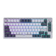 Royal Kludge RK H81 RGB Tri-Mode Hot-Swappable Brown Switch Mechanical Keyboard