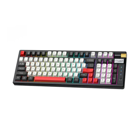 T-Wolf T70 Tri Mode RGB Mechanical Gaming Keyboard