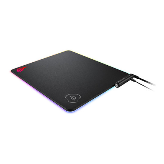 ASUS NH01 ROG Balteus Qi Wireless-Charging RGB Gaming Mouse Pad ASUS NH01 ROG Balteus Qi Wireless-Charging RGB Gaming Mouse Pad