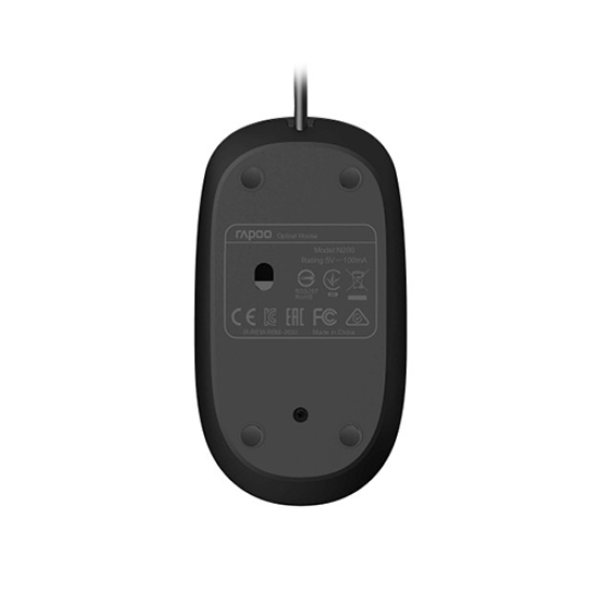 Rapoo N200 Wired Optical Mouse