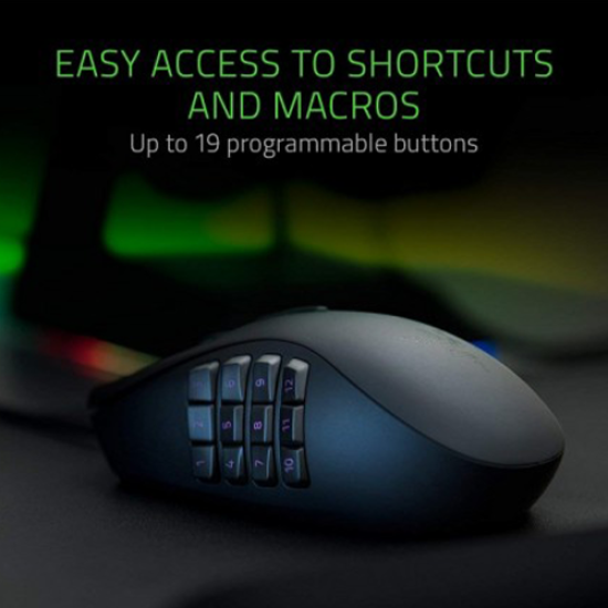 Razer Naga Trinity - Multi-color Wired MMO Gaming Mouse (Global)