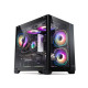 Golden Field Seaview M360 Black Mini Tower Micro-ATX Gaming Case