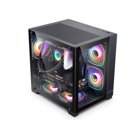 Golden Field Seaview M360 Black Mini Tower Micro-ATX Gaming Case