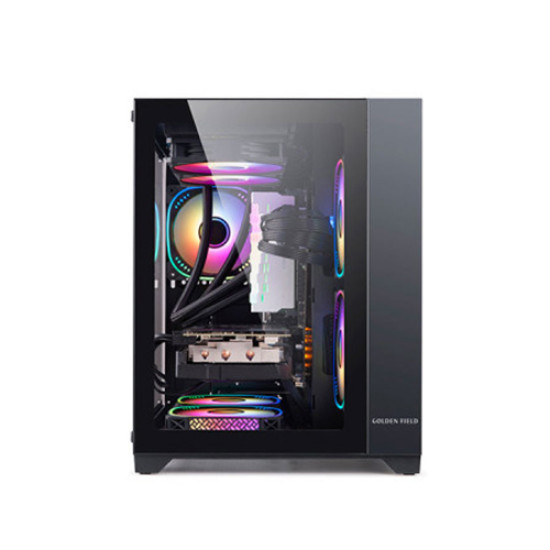 Golden Field Seaview M360 Black Mini Tower Micro-ATX Gaming Case