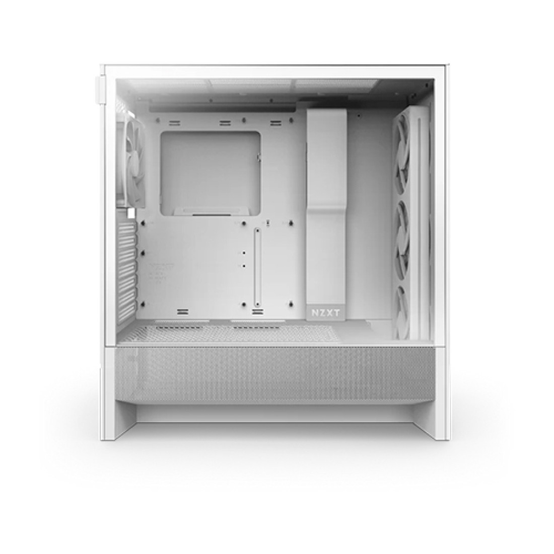 Compact Casing NZXT H5 Flow Compact Mid-tower Airflow Casing White Price in Bangladesh ...