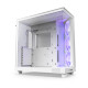 NZXT H6 Flow RGB 2023 Compact Dual-Chamber Mid-tower Airflow Casing White