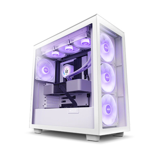 NZXT H7 Elite V2 2023 Edition Premium ATX Mid-Tower Casing White