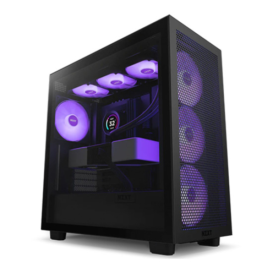 NZXT H7 Flow RGB ATX Mid-Tower Airflow Casing NZXT H7 Flow RGB ATX Mid-Tower Airflow Casing