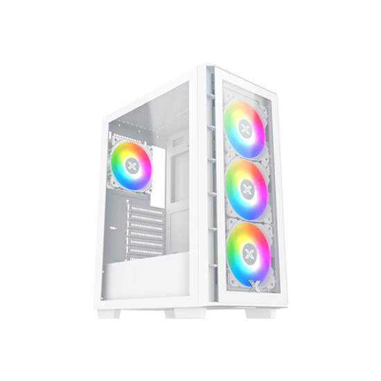 XIGMATEK Elite 1 Arctic Mid-Tower ARGB Gaming Case