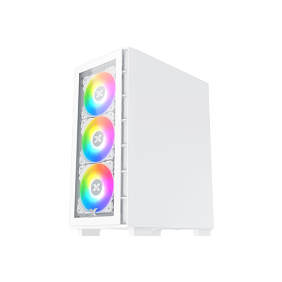 XIGMATEK Elite 1 Arctic Mid-Tower ARGB Gaming Case