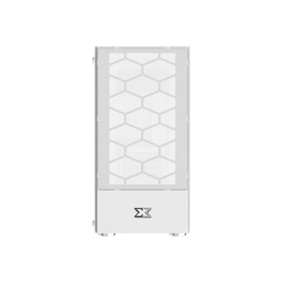 XIGMATEK Oreo Arctic Tempered Glass Mini Tower Gaming Casing