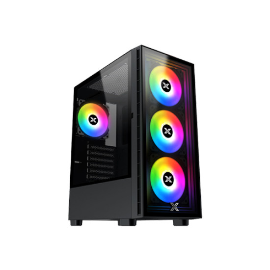 XIGMATEK Phantom Mini-Tower ARGB Gaming Case