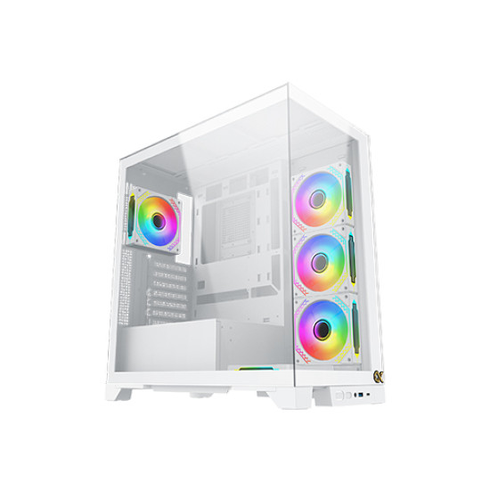 Xigmatek Endorphin Ultra Arctic Mid Tower RGB Gaming Case