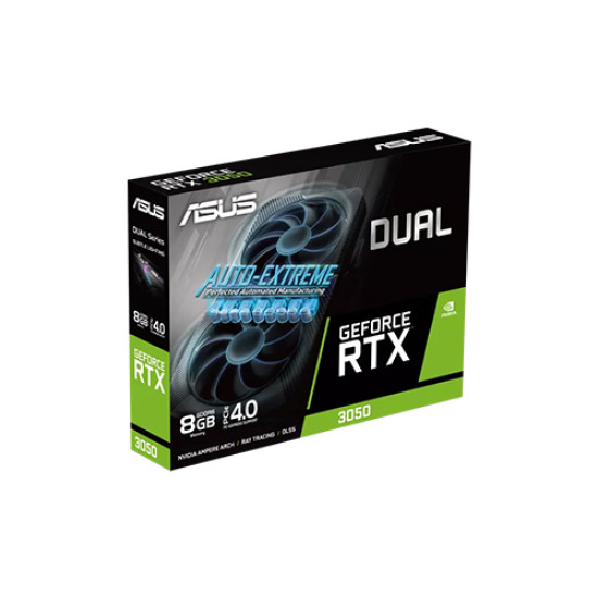 ASUS Dual GeForce RTX 3050 V2 8GB GDDR6 Graphics Card ASUS Dual GeForce RTX 3050 V2 8GB GDDR6 Graphics Card