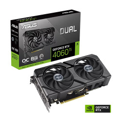 ASUS Dual GeForce RTX 4060 Ti EVO OC Edition 8GB GDDR6 Graphics Card ASUS Dual GeForce RTX 4060 Ti EVO OC Edition 8GB GDDR6 Graphics Card