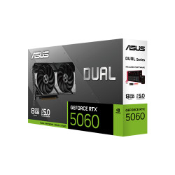 ASUS Dual GeForce RTX 5060 8GB GDDR7 Graphics Card ASUS Dual GeForce RTX 5060 8GB GDDR7 Graphics Card