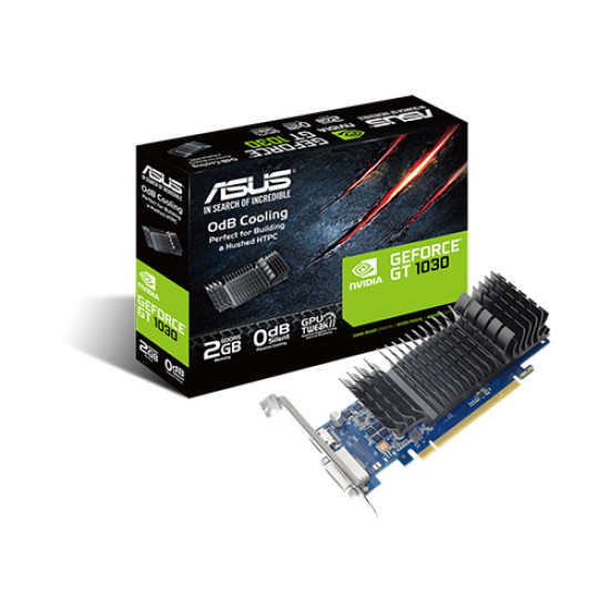 ASUS GeForce GT 1030 2GB GDDR5 low Profile Graphics Card ASUS GeForce GT 1030 2GB GDDR5 low Profile Graphics Card