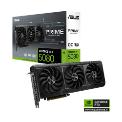 ASUS PRIME GeForce RTX 5080 16GB GDDR7 OC Edition Graphics Card