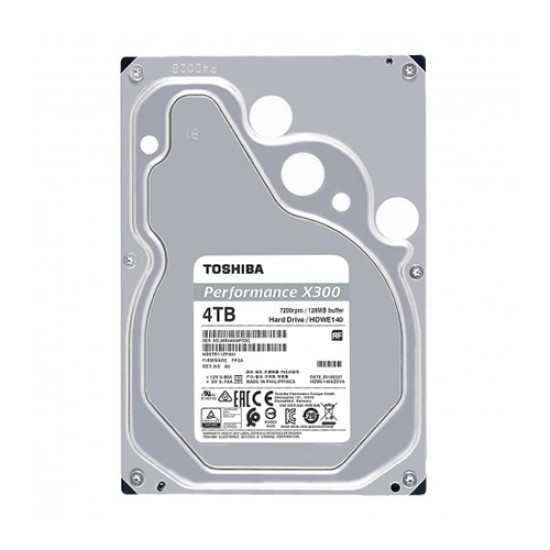 TOSHIBA X300 Performance 4TB 3.5" 7200 RPM SATA Hard Disk Drive