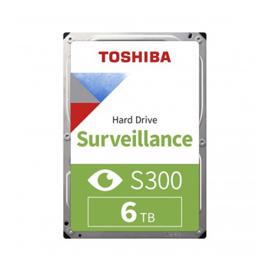 Toshiba S300 6TB 5400rpm 3.5" Surveillance Hard Drive Toshiba S300 6TB 5400rpm 3.5" Surveillance Hard Drive
