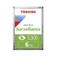 Toshiba S300 6TB 5400rpm 3.5" Surveillance Hard Drive