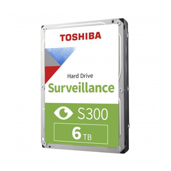 Toshiba S300 6TB 5400rpm 3.5" Surveillance Hard Drive Toshiba S300 6TB 5400rpm 3.5" Surveillance Hard Drive