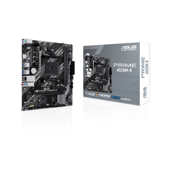 Asus PRIME A520M-R AM4 micro ATX Motherboard Asus PRIME A520M-R AM4 micro ATX Motherboard