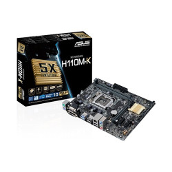 ASUS H110M-K LGA 1151 DDR4 Motherboard ASUS H110M-K LGA 1151 DDR4 Motherboard