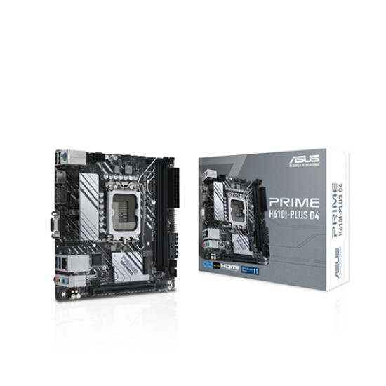 ASUS PRIME H610I-PLUS D4 Mini ITX Motherboard