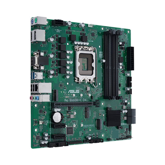 ASUS Pro B660M-C D4-CSM mATX Motherboard