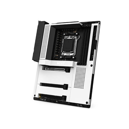 NZXT N7 B650E AM5 ATX Gaming Motherboard - White
