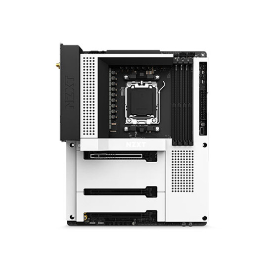 NZXT N7 B650E AM5 ATX Gaming Motherboard - White
