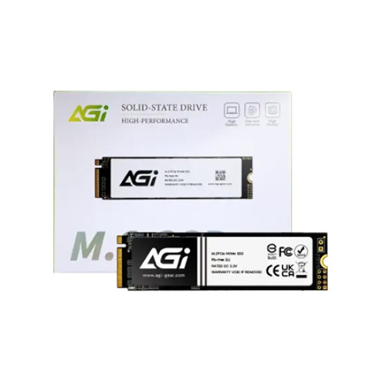 AGI AI298 512GB PCIe 3.0 NVMe M.2 SSD
